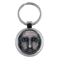 Foam Man Photo Manipulation Poster Key Chains (round)  by dflcprintsclothing