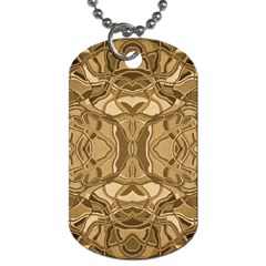 Abstract #8   Iii   Antique 6000 Dog Tag (one Side) by KesaliSkyeArt