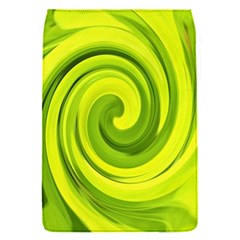 Groovy Abstract Green Liquid Art Swirl Painting Removable Flap Cover (s) by myrubiogarden