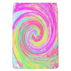 Groovy Abstract Pink And Blue Liquid Swirl Painting Removable Flap Cover (s) by myrubiogarden