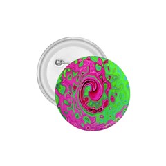 Groovy Abstract Green And Red Lava Liquid Swirl 1 75  Buttons by myrubiogarden