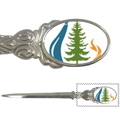 Forest Christmas Tree Spruce Letter Opener by Desi8484