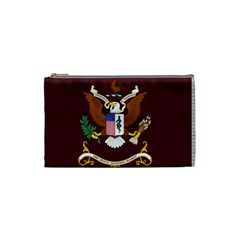 U S  Army Medical Department Regimental Flag Cosmetic Bag (small) by abbeyz71