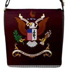 U S  Army Medical Department Regimental Flag Flap Closure Messenger Bag (s) by abbeyz71