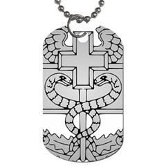 U S  Army Combat Medical Badge Dog Tag (two Sides) by abbeyz71