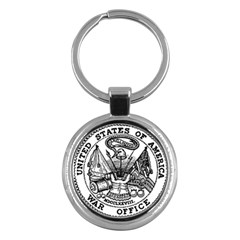 Seal Of U S  Department Of War, 1789-1947 Key Chains (round)  by abbeyz71