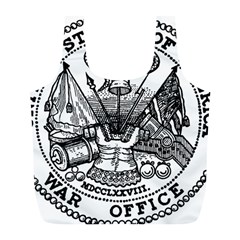 Seal Of U S  Department Of War, 1789-1947 Full Print Recycle Bag (l)