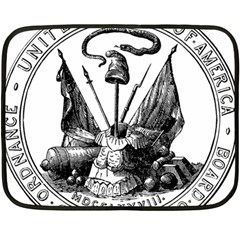 Seal Of Board Of War And Ordnance, 1776-1781 Double Sided Fleece Blanket (mini)  by abbeyz71