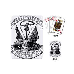 Seal Of Board Of War And Ordnance, 1776-1781 Playing Cards (mini) by abbeyz71