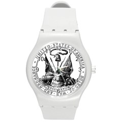 Seal Of Board Of War And Ordnance, 1776-1781 Round Plastic Sport Watch (m)