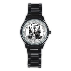 Seal Of Board Of War And Ordnance, 1776-1781 Stainless Steel Round Watch by abbeyz71