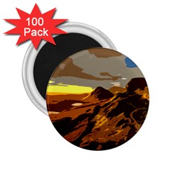 Scotland Monti Mountains Mountain 2 25  Magnets (100 Pack)  by Pakrebo