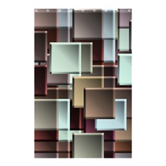 Texture Artwork Mural Murals Art Shower Curtain 48  X 72  (small)  by Pakrebo