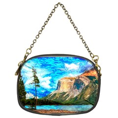 Painting Paintings Mountain Chain Purse (one Side) by Pakrebo