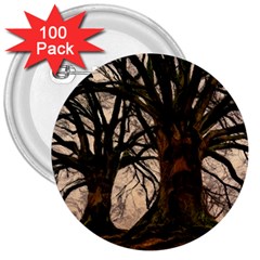 Ent Treant Trees Tree Bark Barks 3  Buttons (100 pack) 