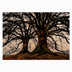 Ent Treant Trees Tree Bark Barks Large Glasses Cloth (2-Side)