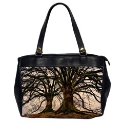 Ent Treant Trees Tree Bark Barks Oversize Office Handbag (2 Sides)