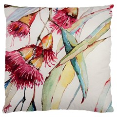 Plant Nature Flowers Foliage Large Cushion Case (Two Sides)