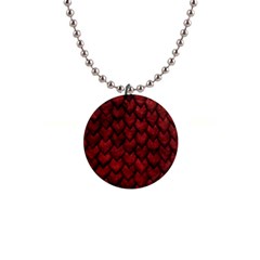 Redreptile 1  Button Necklace by LalaChandra