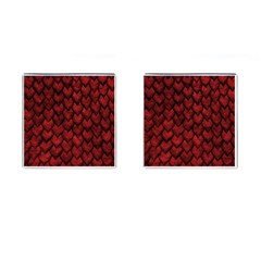 Redreptile Cufflinks (square) by LalaChandra