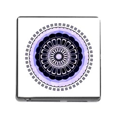 Design Circular Pattern Mandala Memory Card Reader (square 5 Slot) by Pakrebo