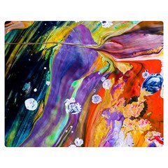 Abstract Modern Detail Color Double Sided Flano Blanket (medium)  by Pakrebo