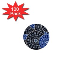 Cog Gear Wheel Engineering Round 1  Mini Buttons (100 Pack)  by Pakrebo