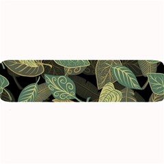 Autumn Fallen Leaves Dried Leaves Large Bar Mats by Pakrebo