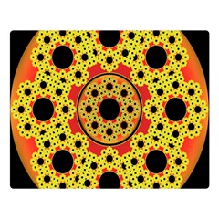 Fractal Art Design Pattern Double Sided Flano Blanket (large)  by Pakrebo