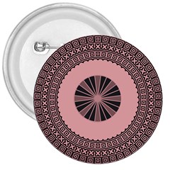 Design Circular Aztec Symbol 3  Buttons by Pakrebo