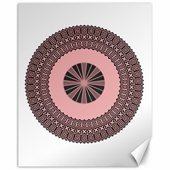 Design Circular Aztec Symbol Canvas 16  X 20  by Pakrebo