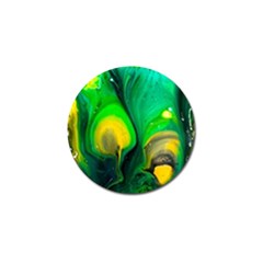 Art Abstract Artistically Painting Golf Ball Marker (4 Pack) by Pakrebo