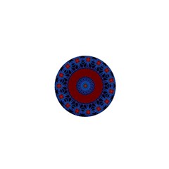 Mandala Pattern Round Ethnic 1  Mini Buttons