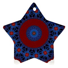 Mandala Pattern Round Ethnic Ornament (Star)