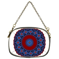 Mandala Pattern Round Ethnic Chain Purse (Two Sides)