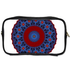 Mandala Pattern Round Ethnic Toiletries Bag (One Side)