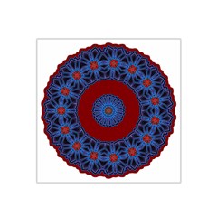 Mandala Pattern Round Ethnic Satin Bandana Scarf