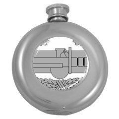 U.S. Army Expert Soldier Badge - Proposed Round Hip Flask (5 oz)