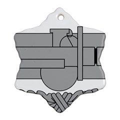 U.S. Army Expert Soldier Badge - Proposed Ornament (Snowflake)