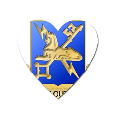 U S  Army Military Intelligence Corps Regimental Insignia Heart Magnet by abbeyz71