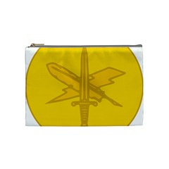 U S  Army Public Affairs Branch Insignia Cosmetic Bag (medium) by abbeyz71