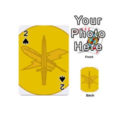 U S  Army Public Affairs Branch Insignia Playing Cards 54 (mini) by abbeyz71