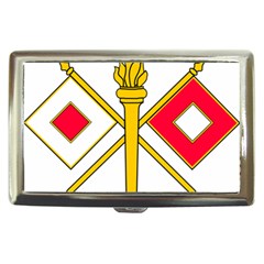 U S  Army Signal Corps Branch Insignia Cigarette Money Case by abbeyz71