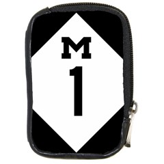 Michigan Highway M-1 Compact Camera Leather Case by abbeyz71