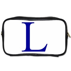 Lincoln Highway Marker Toiletries Bag (one Side) by abbeyz71