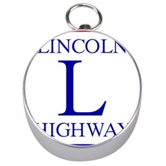 Lincoln Highway Marker Silver Compasses by abbeyz71