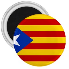 Blue Estelada Catalan Independence Flag 3  Magnets by abbeyz71