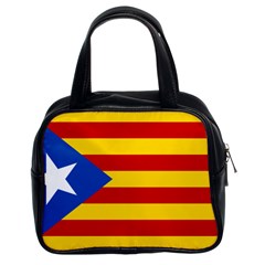 Blue Estelada Catalan Independence Flag Classic Handbag (two Sides) by abbeyz71