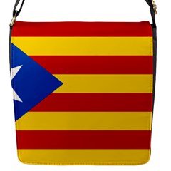 Blue Estelada Catalan Independence Flag Flap Closure Messenger Bag (s) by abbeyz71