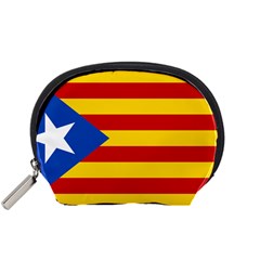 Blue Estelada Catalan Independence Flag Accessory Pouch (small) by abbeyz71